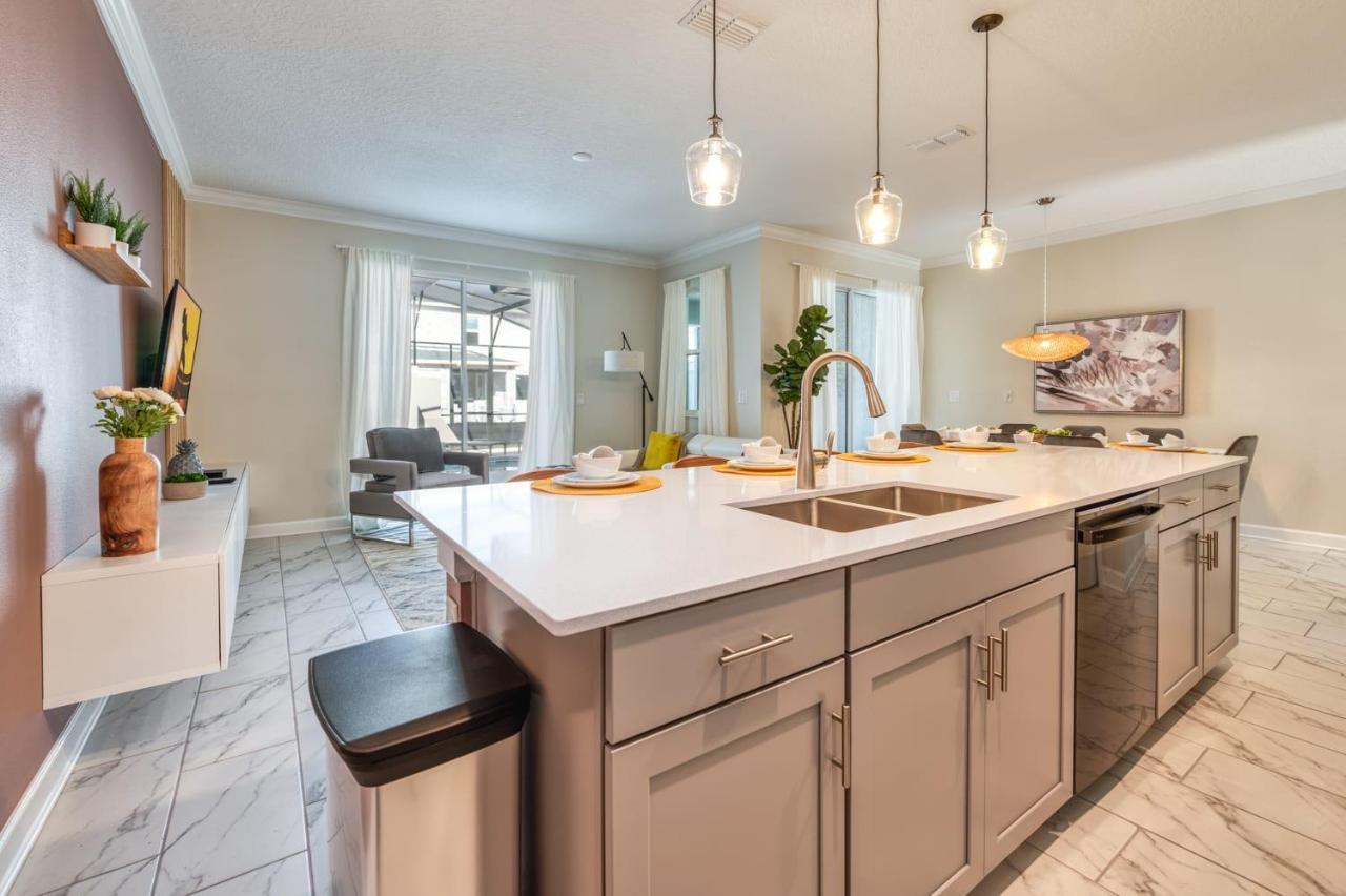 Awesome Home With Private Pool Near Disney Kissimmee Exterior photo
