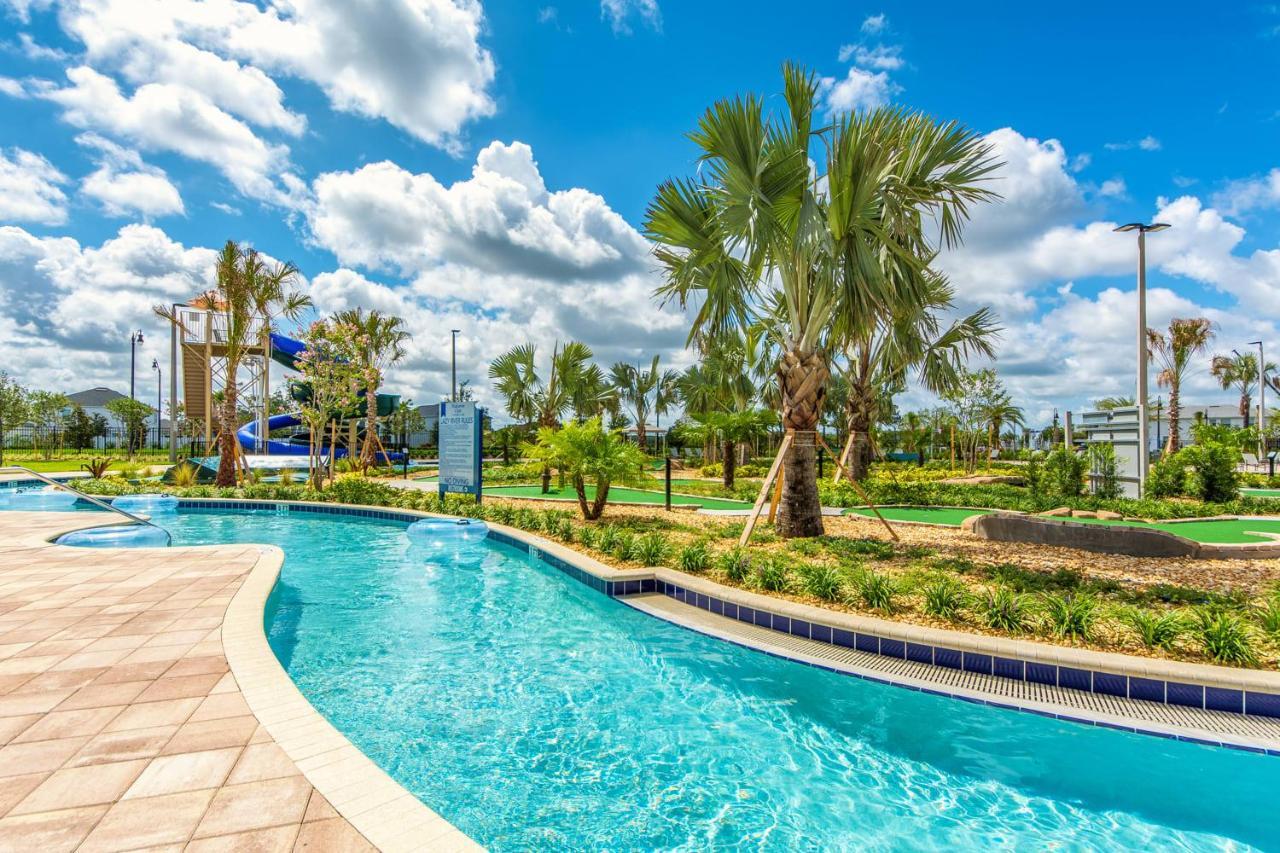 Awesome Home With Private Pool Near Disney Kissimmee Exterior photo